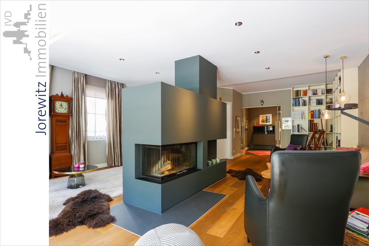 009 - Wohn- und Kaminzimmer- Ansicht 2