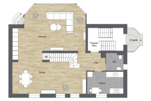 021 - Grundrissplan - Erdgeschoss