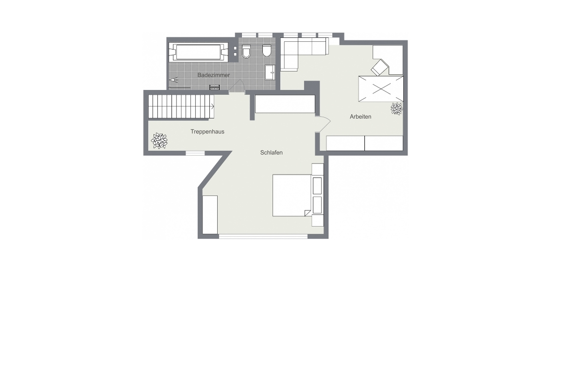 024 - Grundriss Dachgeschoss