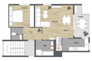 015 - Grundrissplan Dachgeschoss
