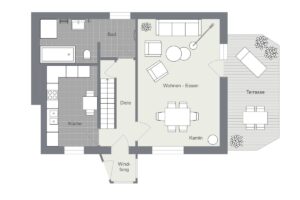 014 - Grundrissplan - Erdgeschoss