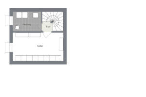 023 - Grundrissplan Kellergeschoss