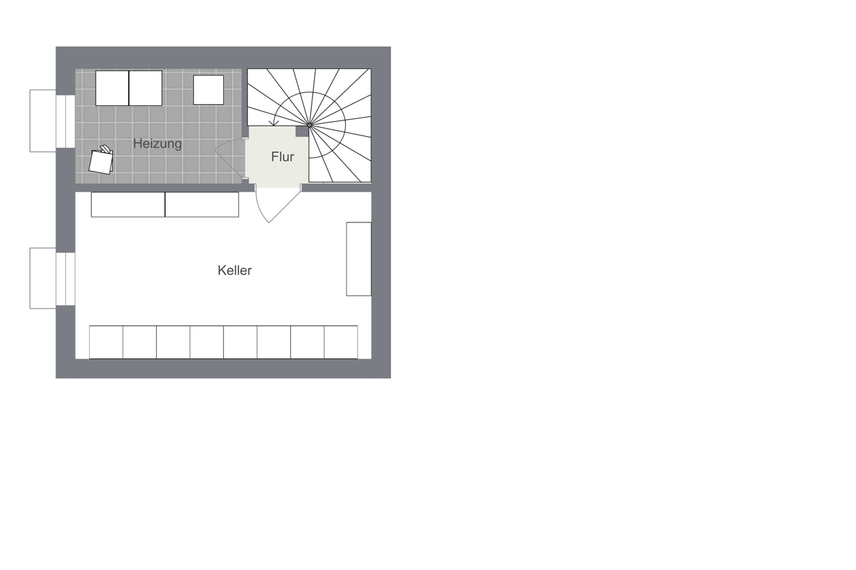 023 - Grundrissplan Kellergeschoss