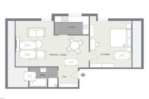 012 - Grundrissplan Dachgeschoss