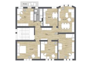 014 - Grundrissplan Erdgeschoss