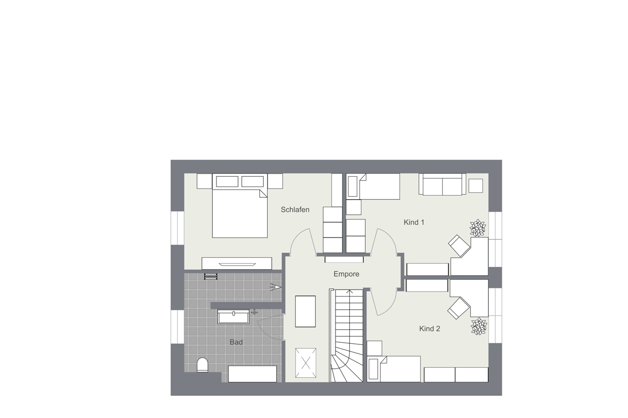 028 - Grundrissplan Dachgeschoss