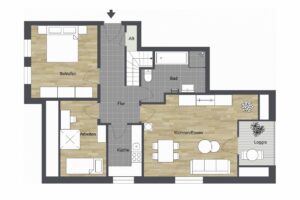 014 - Grundrissplan Dachgeschoss
