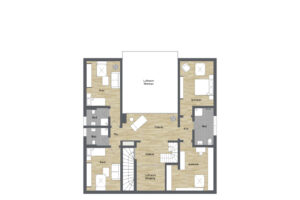 036 - Grundriss Dachgeschoss