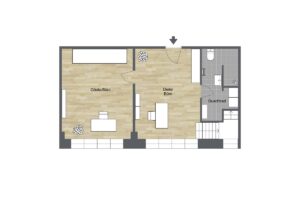 014 - Grundrissplan Obergeschoss