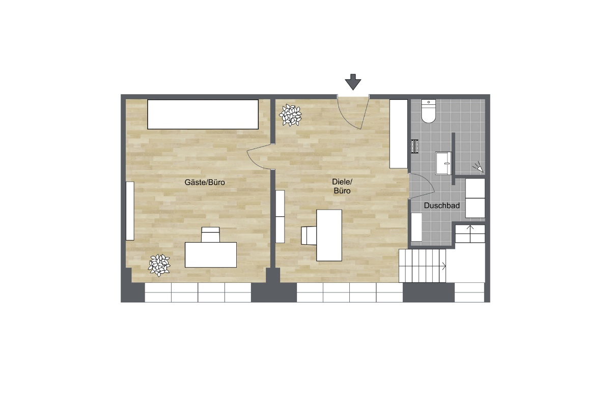 014 - Grundrissplan Obergeschoss