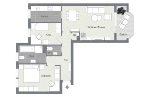 014 - Grundrissplan Erdgeschoss