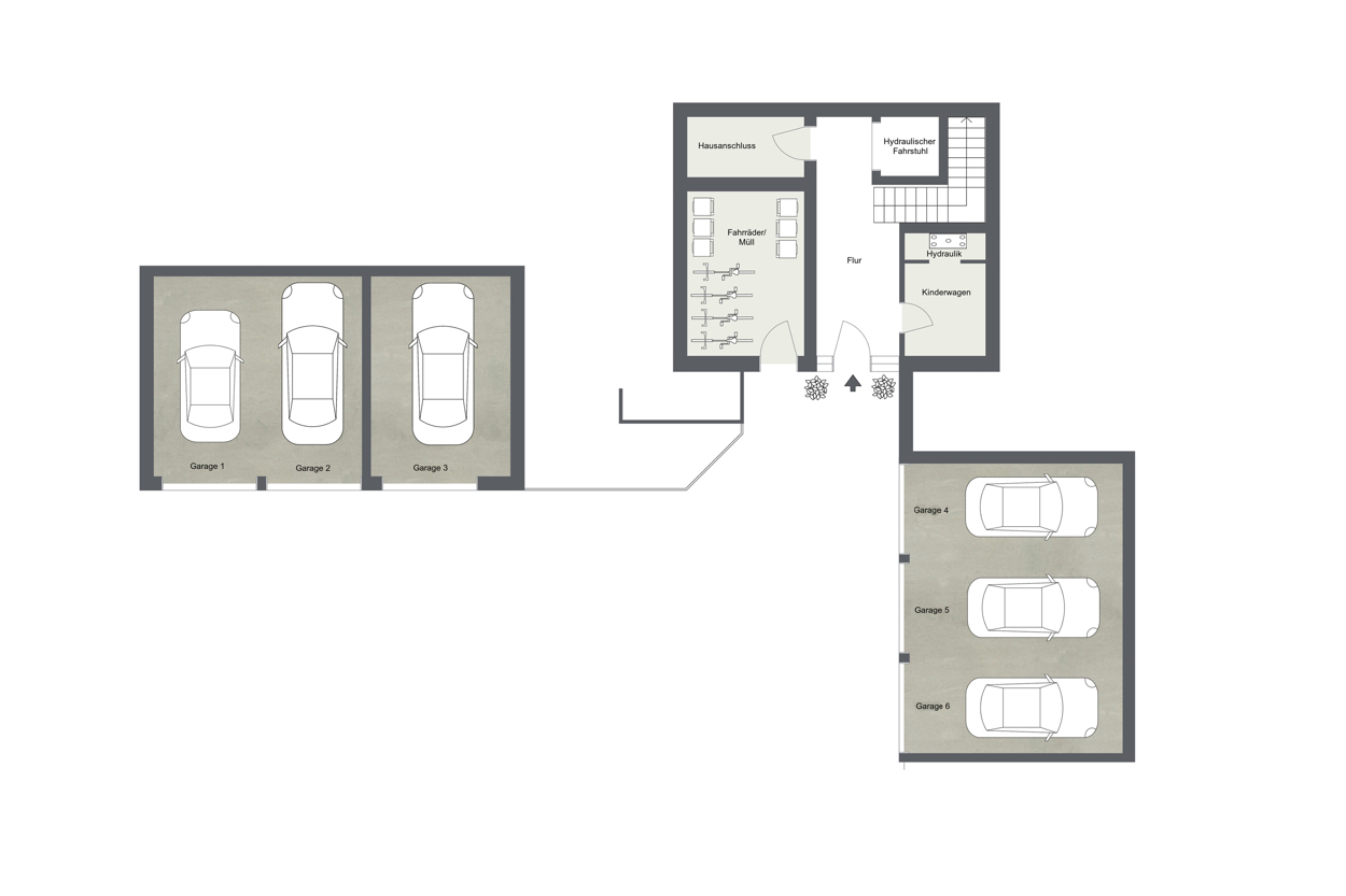 009 - Grundrissplan Eingangsgeschoss