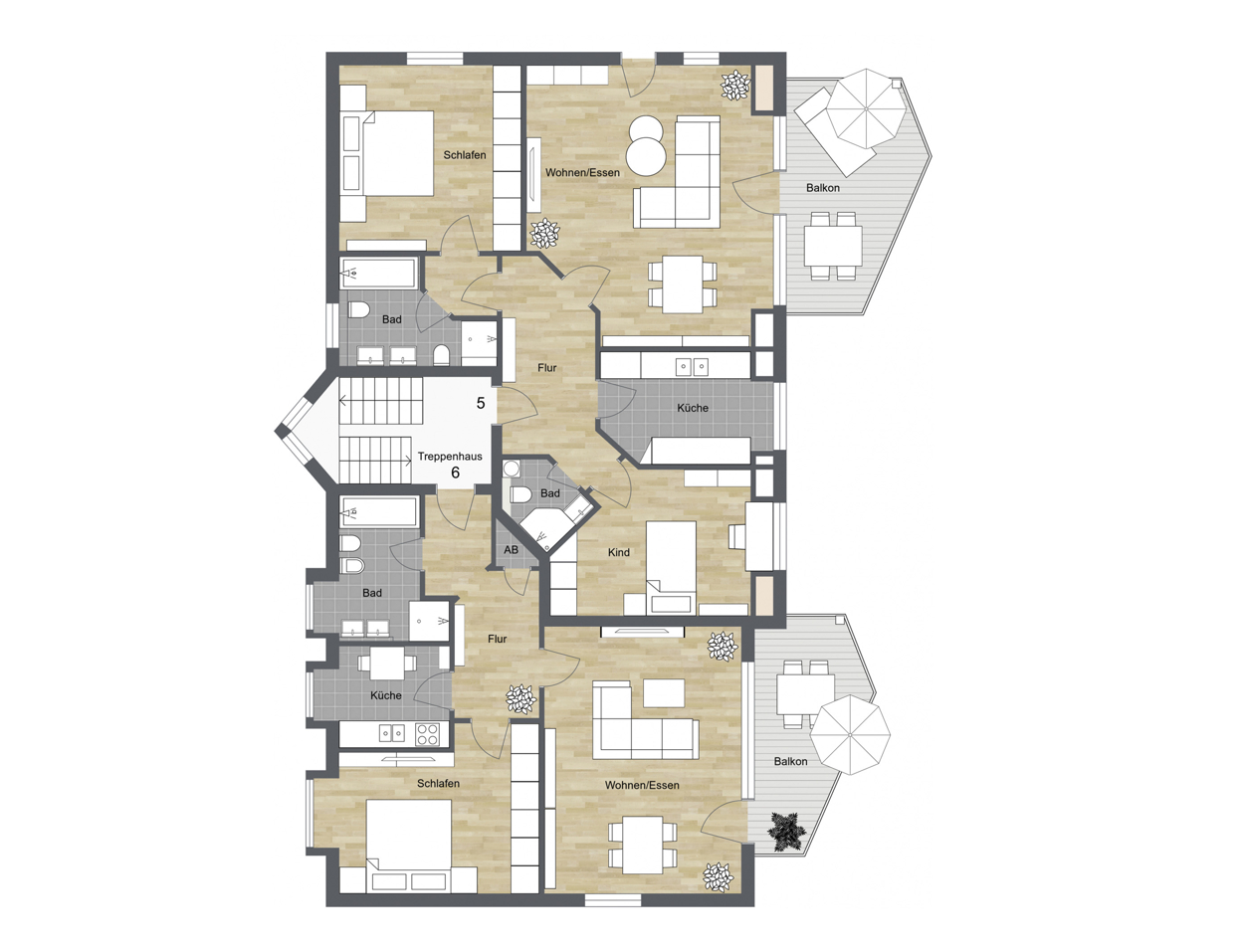 007 - Grundriss Dachgeschoss