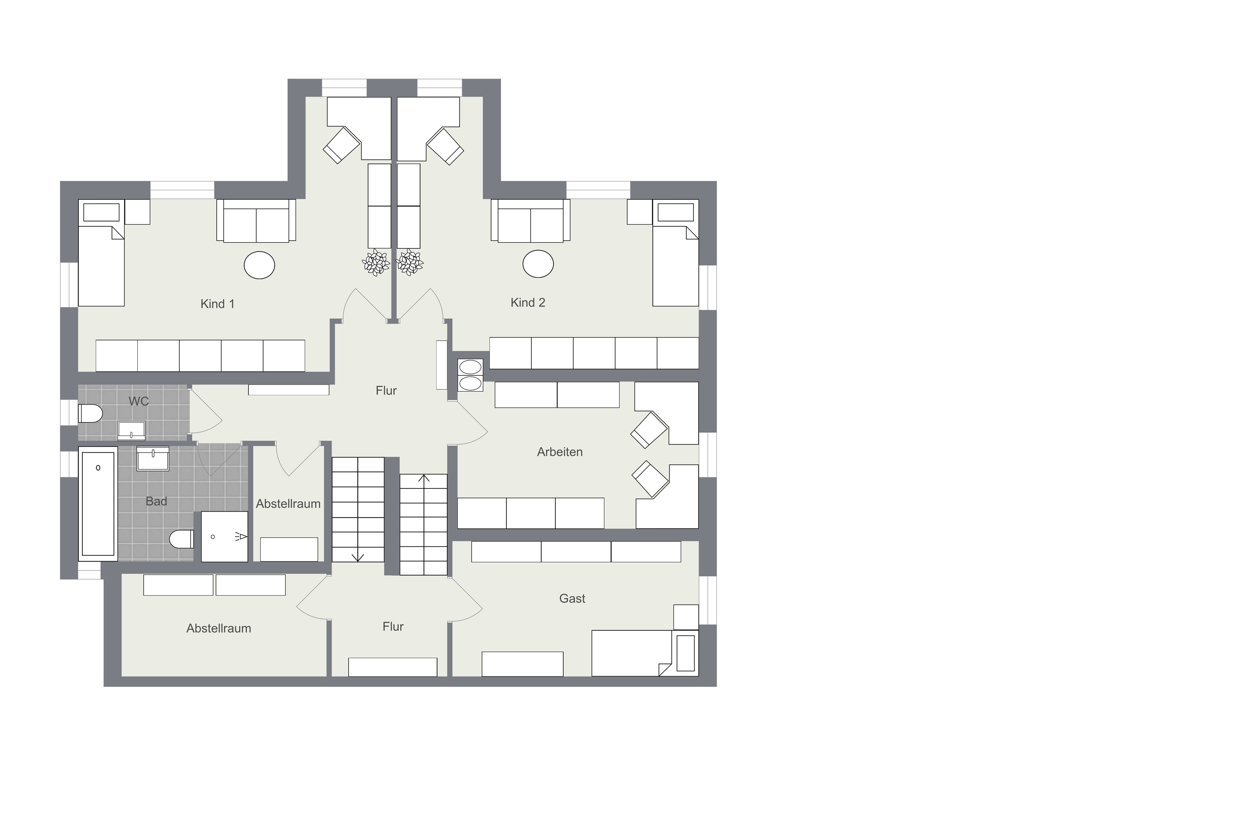 035 - Grundrissplan Dachgeschoss