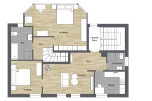 022 - Grundrissplan - Obergeschoss
