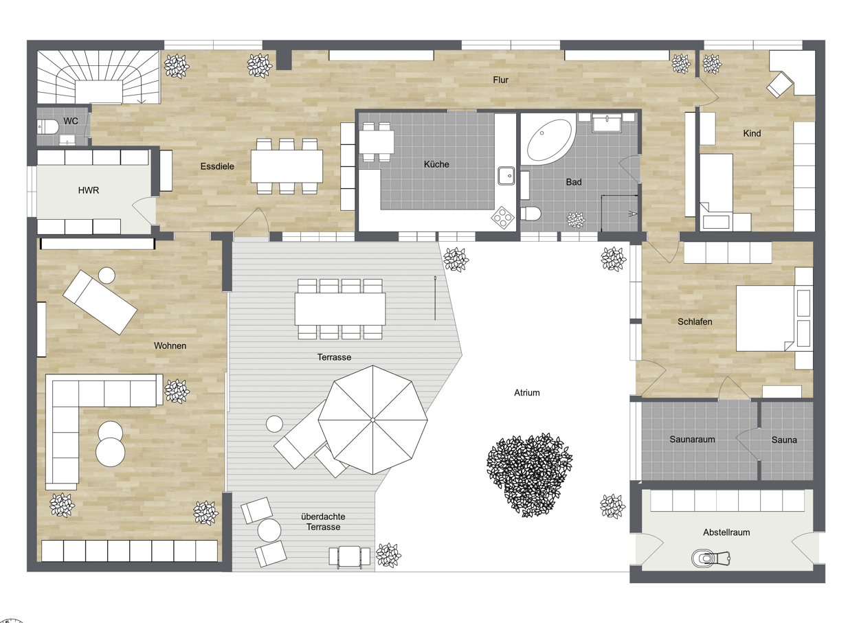 024 - Grundriss Erdgeschoss
