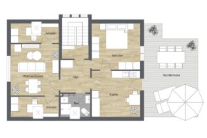 028 - Grundrissplan Dachgeschoss
