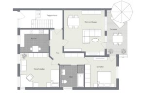 015 - Grundrissplan Erdgeschoss