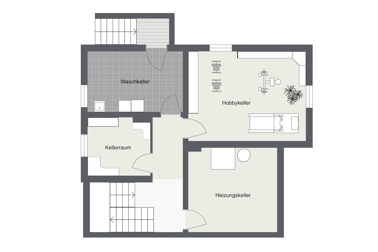 025 - Grundrissplan Kellergeschoss
