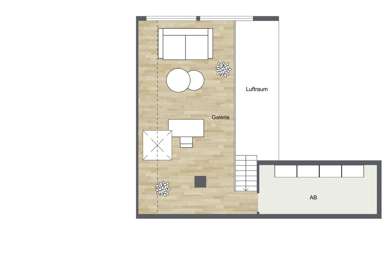 016 - Grundrissplan Galerie