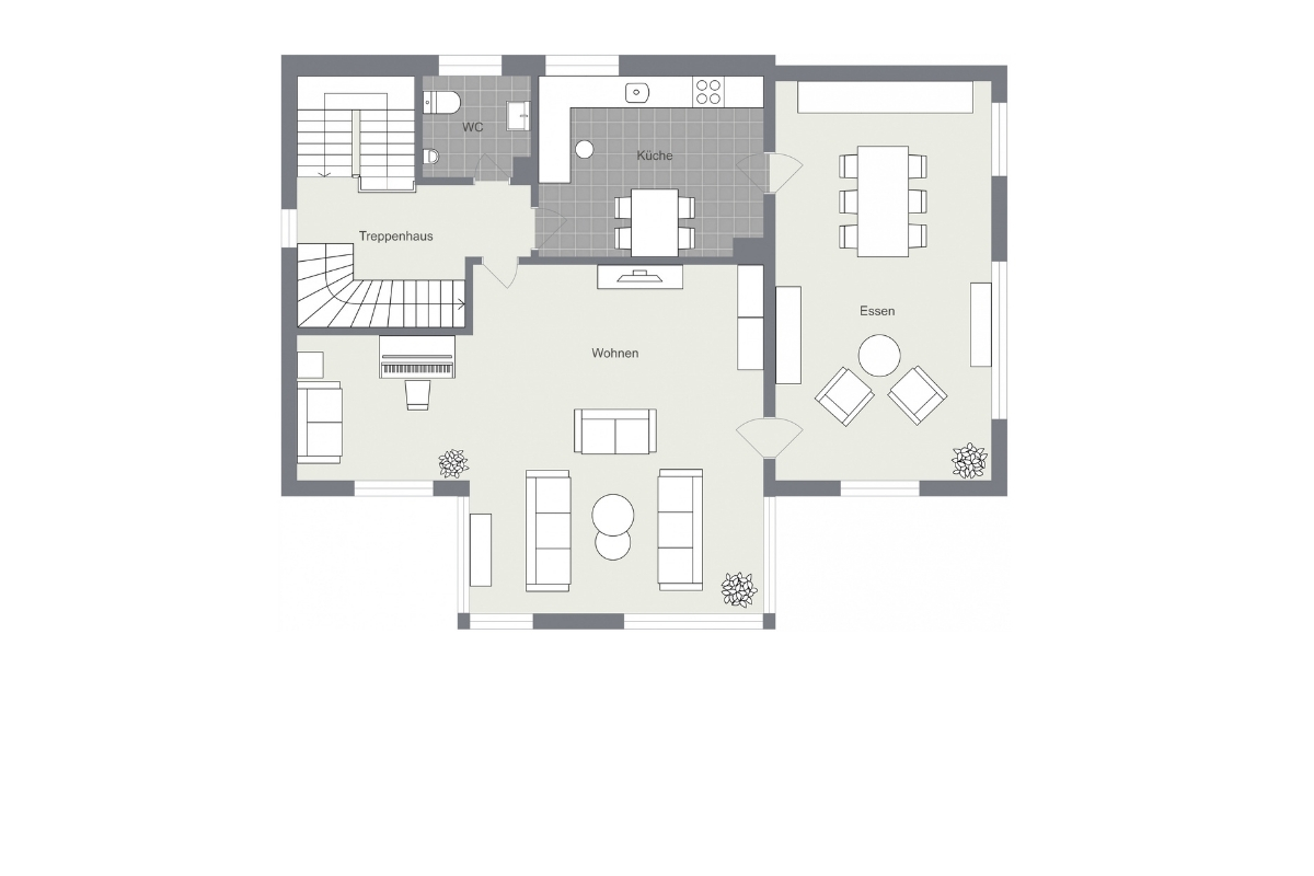 023 - Grundriss Obergeschoss