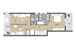 019 - Grundrissplan Obergeschoss