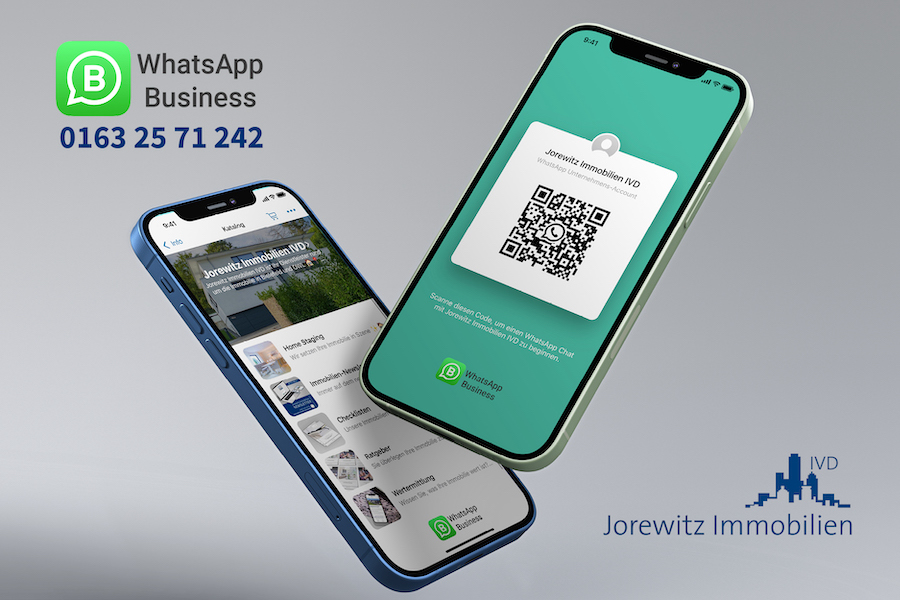 Jorewitz Immobilienmakler Bielefeld WhatsApp Kontakt schreiben