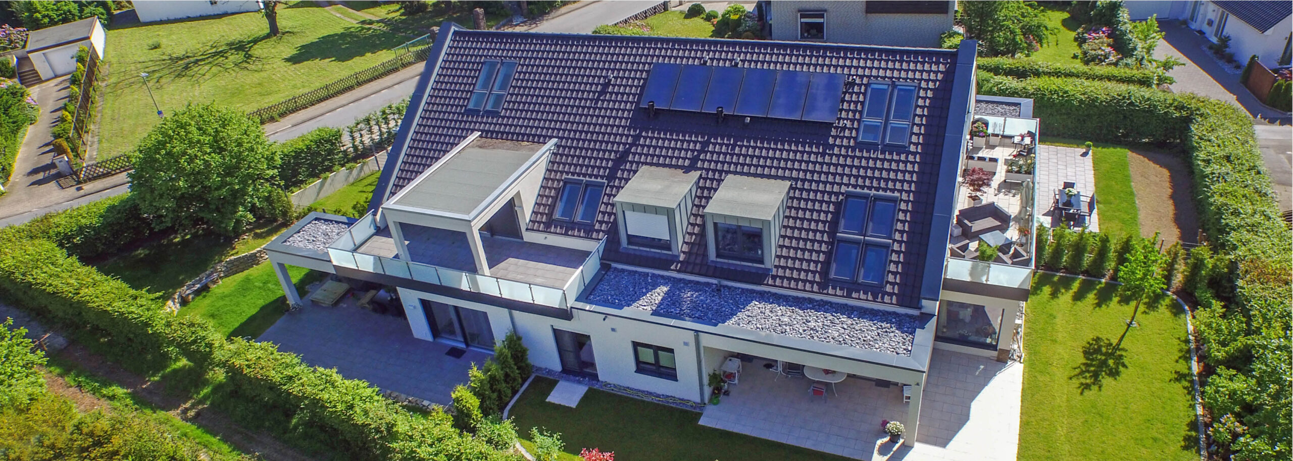 drohnenansicht drohnenaufnahme immobilie jorewitz haus