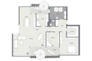 021 - Grundriss Dachgeschoss
