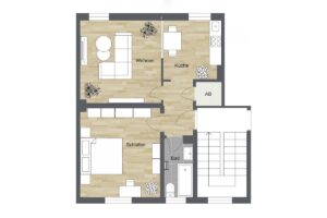009 - Grundrissplan 1. Obergeschoss