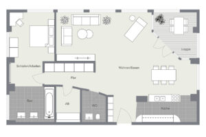 017 - Grundrissplan 3. Obergeschoss