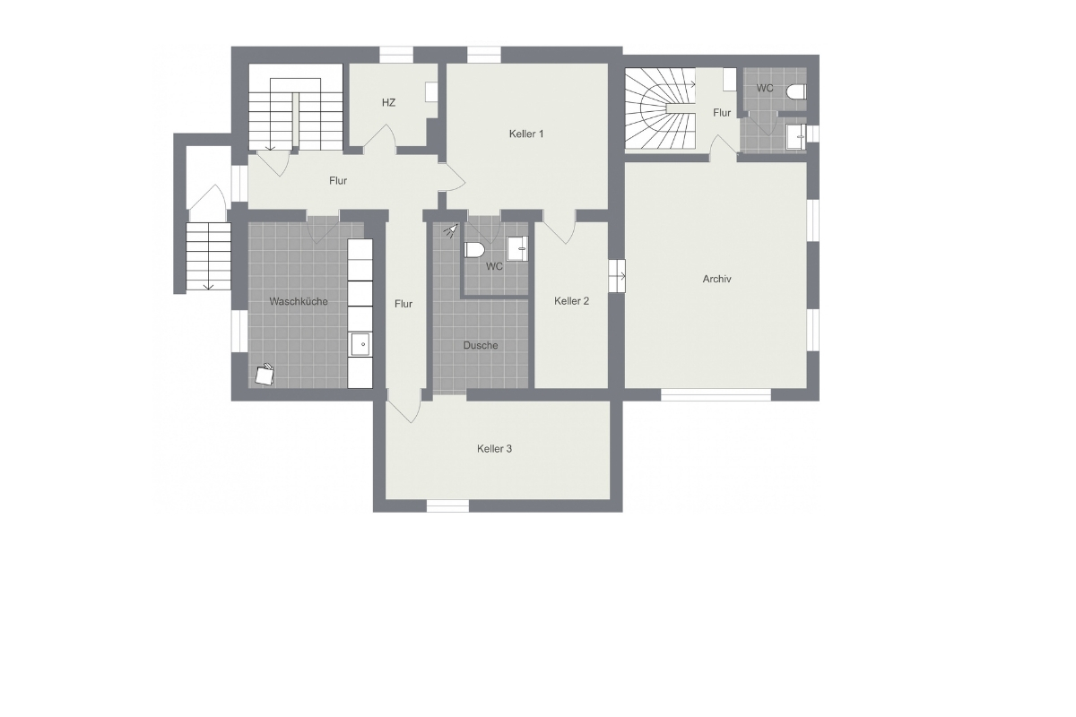 025 - Grundriss Kellergeschoss