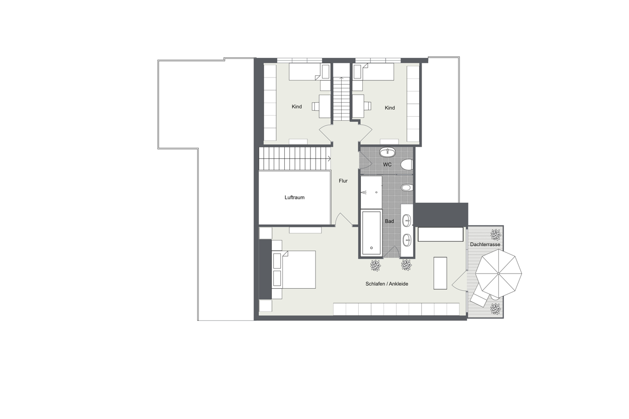 039 - Grundrissplan Dachgeschoss