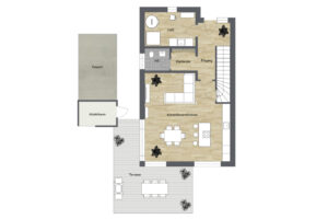 021 - Grundrissplan Erdgeschoss