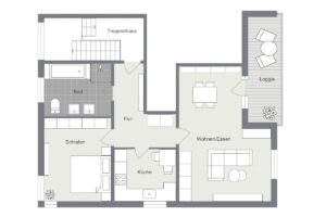 010 - Grundrissplan Obergeschoss