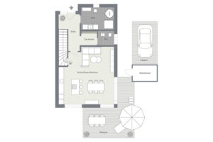 020 - Grundrissplan Erdgeschoss