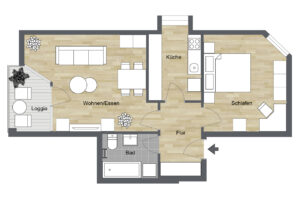 011 - Grundrissplan 2. Obergeschoss