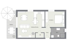 014 - Grundrissplan 2. Obergeschoss