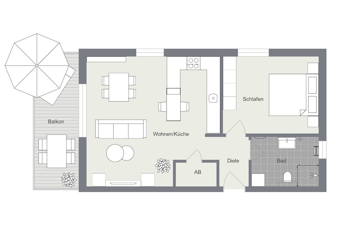 014 - Grundrissplan 2. Obergeschoss