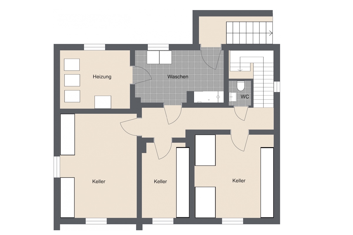 023 - Grundriss Keller