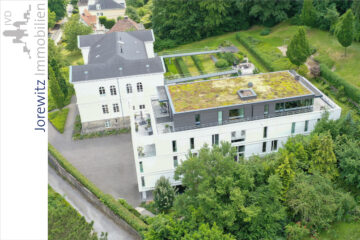 Top-Lage in Bi-City am Johannisberg: Exklusive 3 Zimmer-Wohnung, mit Ankleide und großem Balkon - 002 - Luftansicht - Garten