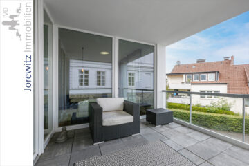 Top-Lage in Bi-City am Johannisberg: Exklusive 3 Zimmer-Wohnung, mit Ankleide und großem Balkon - 005 - Balkon - Ansicht 1