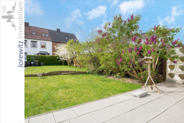 Zwischen Bielefeld-City und Heepen: Sehr gepflegtes Reihenhaus mit schönem Garten und Garage - 004 - Terrasse