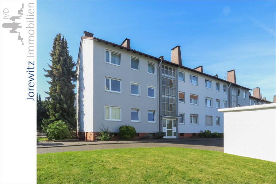Bielefeld-Mitte - Nähe Klinikum: Zentrumsnahe 2 Zimmer-Wohnung mit Balkon - 001 - Eingangsansicht