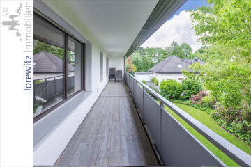 Familientipp in Bi-Ubbedissen: 4 Zimmer-Wohnung mit großem Balkon - 004 - Balkon - Ansicht 1